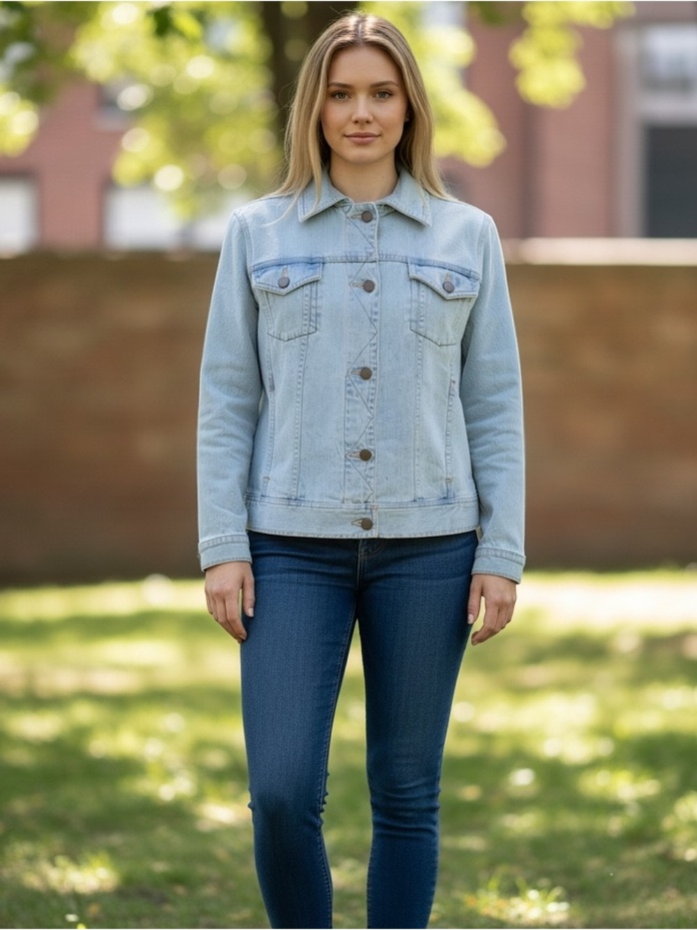 EDDIE BAUER Denim Blue Jean Jacket